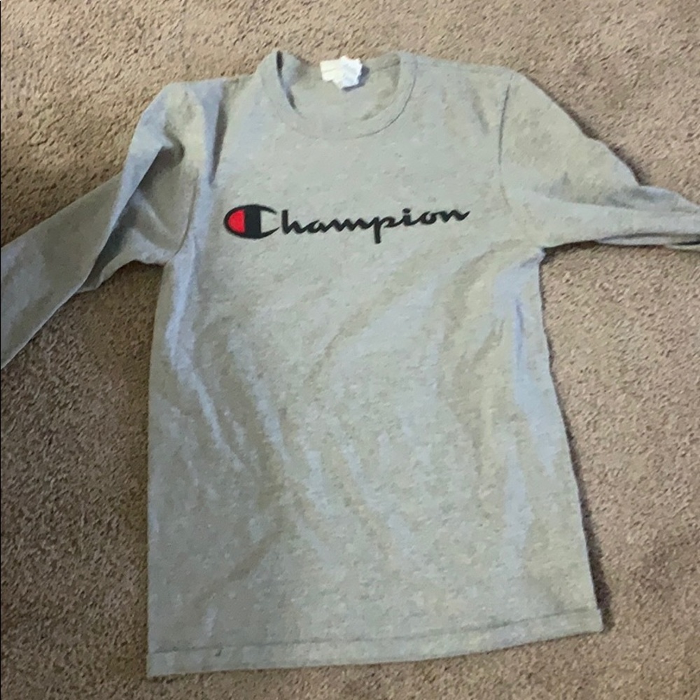 Long sleeve championship tee shirt